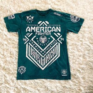 American Fighter T-shirt teal S from Buckle